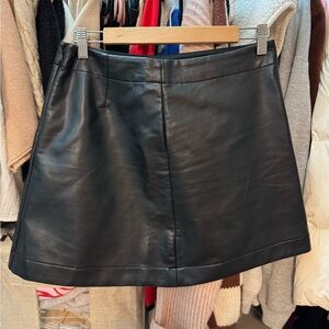 GAP leather skirt